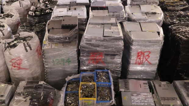 海关搜查往巴基斯坦及泰国远洋船检12亿元走私电子零件